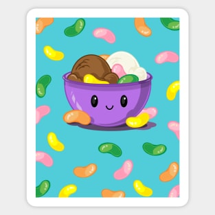 Happy Jumping Jellybeans! Sticker